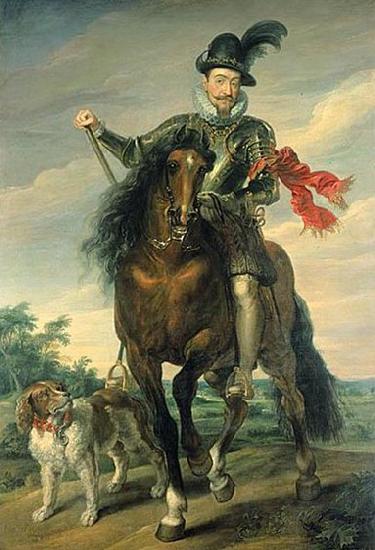 Peter Paul Rubens Equestrian portrait of king Sigismund III Vasa oil painting picture